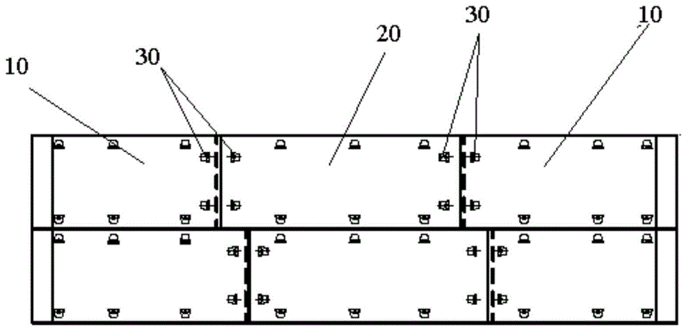 预制片连接组件及具有其的仰拱结构的制作方法