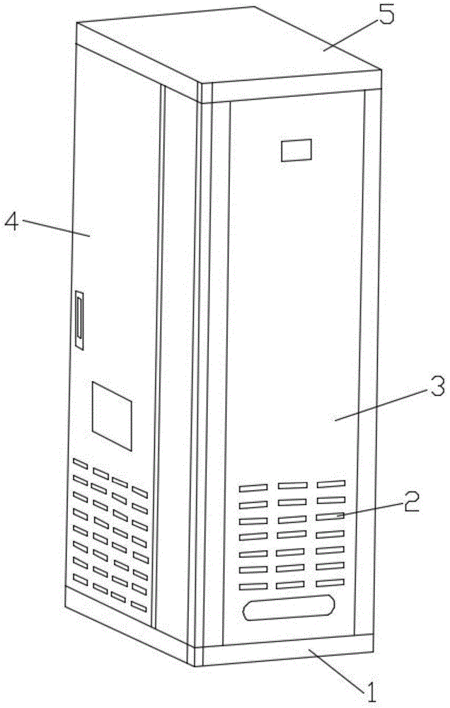 一种结构稳定、拆装方便的柜式变频器的制作方法