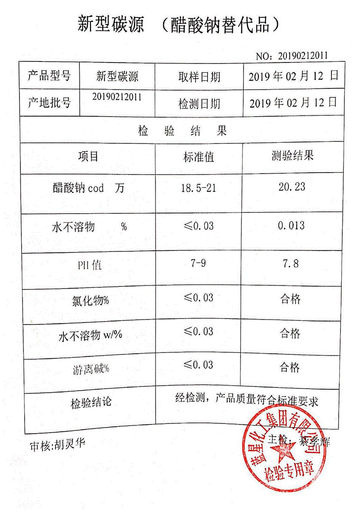 一种新型碳源的制作方法