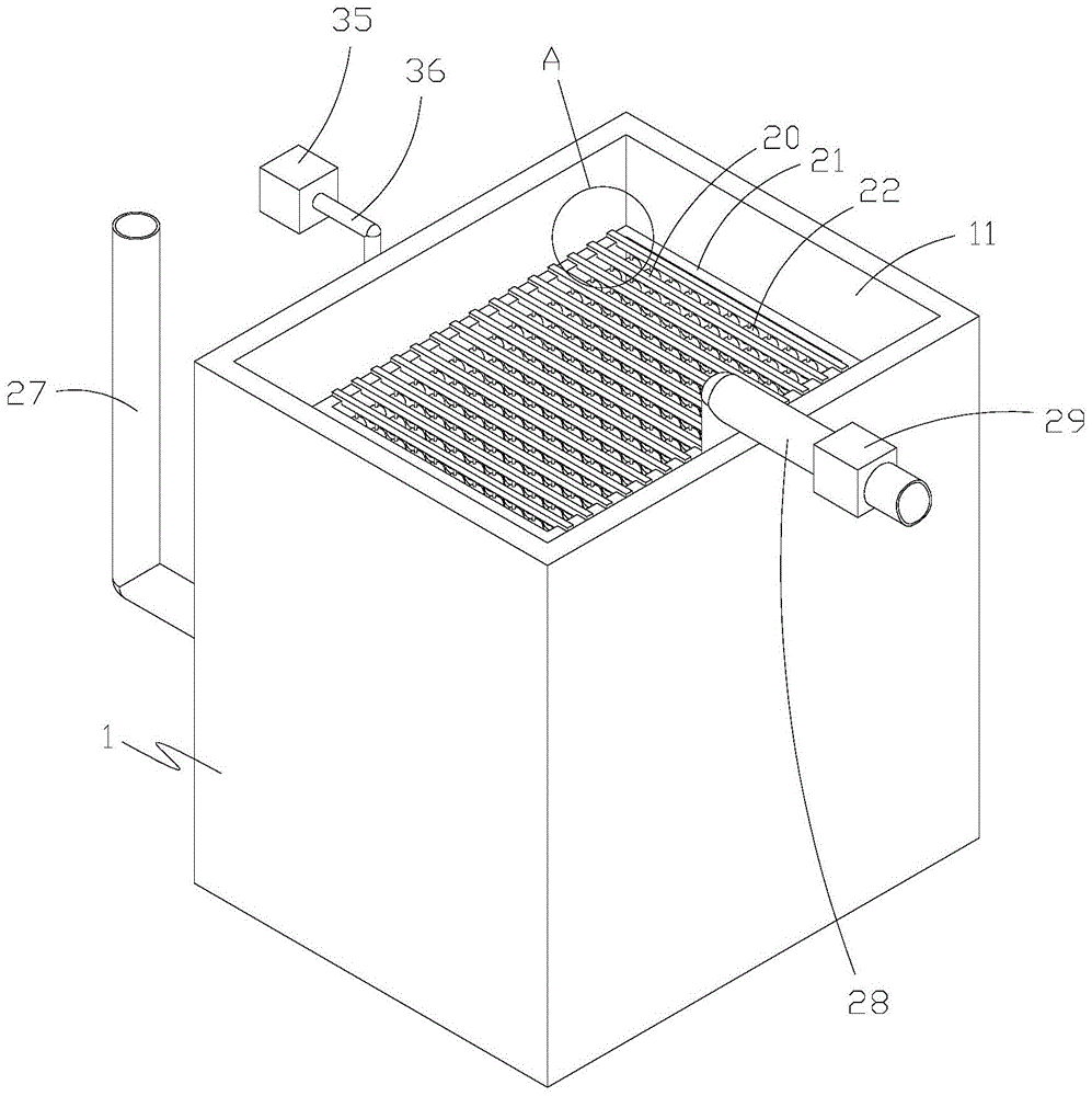 一种生物接触氧化滤池的制作方法