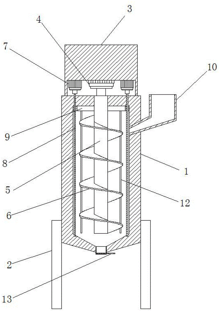 一种绿色建筑施工用砂浆搅拌装置的制作方法