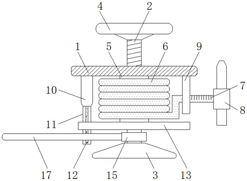 一种数学教学用平面坐标弧线绘图器的制作方法