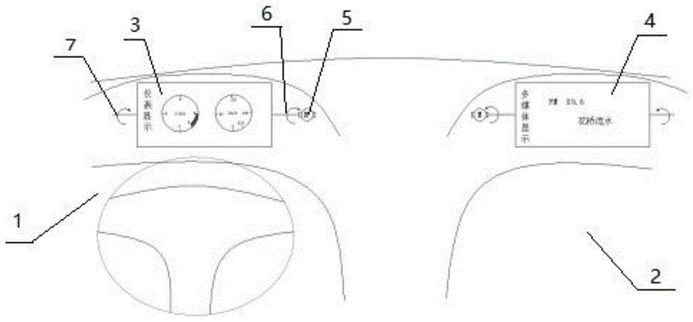 一种翻转屏结构的燃料电池汽车智能座舱显示系统的制作方法