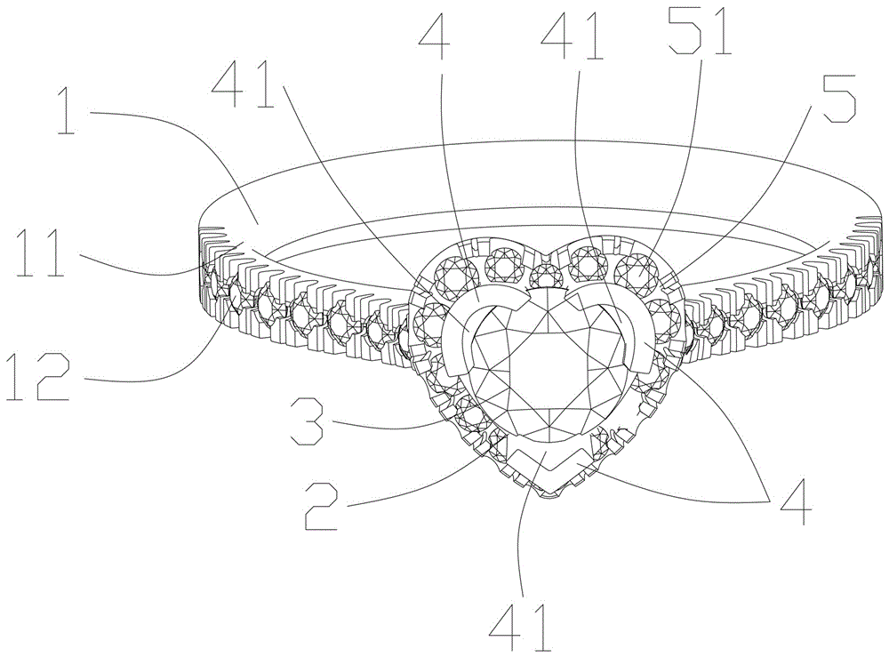 一种钻石戒指的制作方法