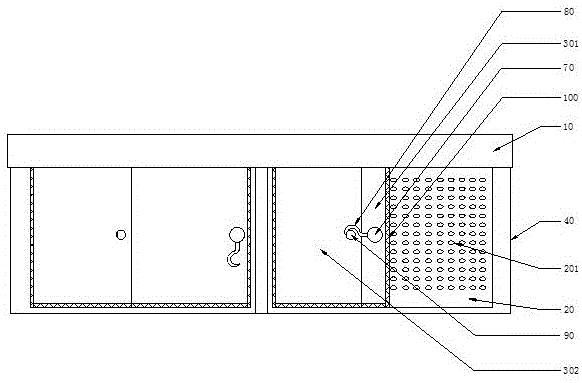 一种避光货架的制作方法