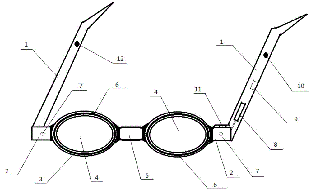 一种智能型防近视眼镜的制作方法