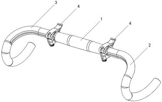 一种公路自行车可调节车把的制作方法