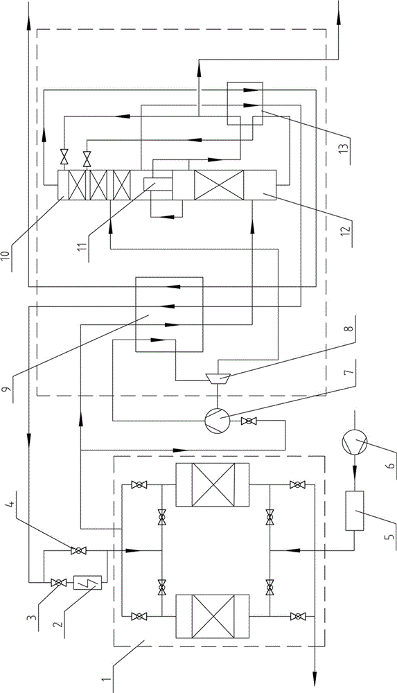 一种高纯氮连续生产系统的制作方法