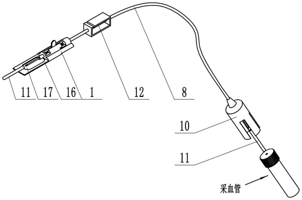 一种防针刺一次性采血针的制作方法