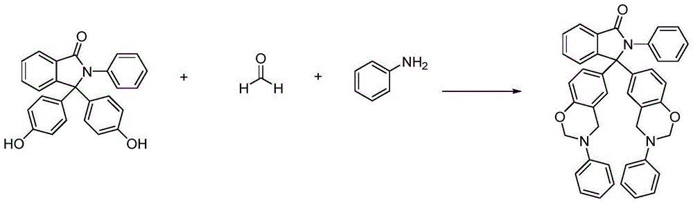 本发明涉及一种双苯并恶嗪基苯并c吡咯酮以及相关的可固化组合物和