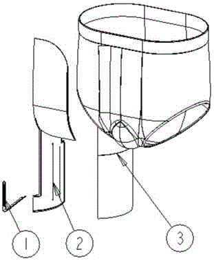 男用方便接尿内裤的制作方法