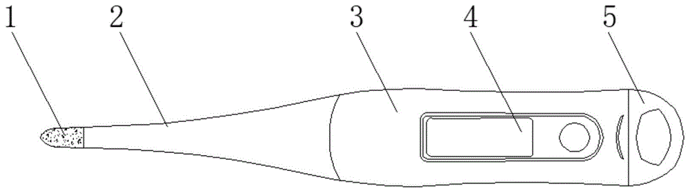 一种儿科专用体温计的制作方法