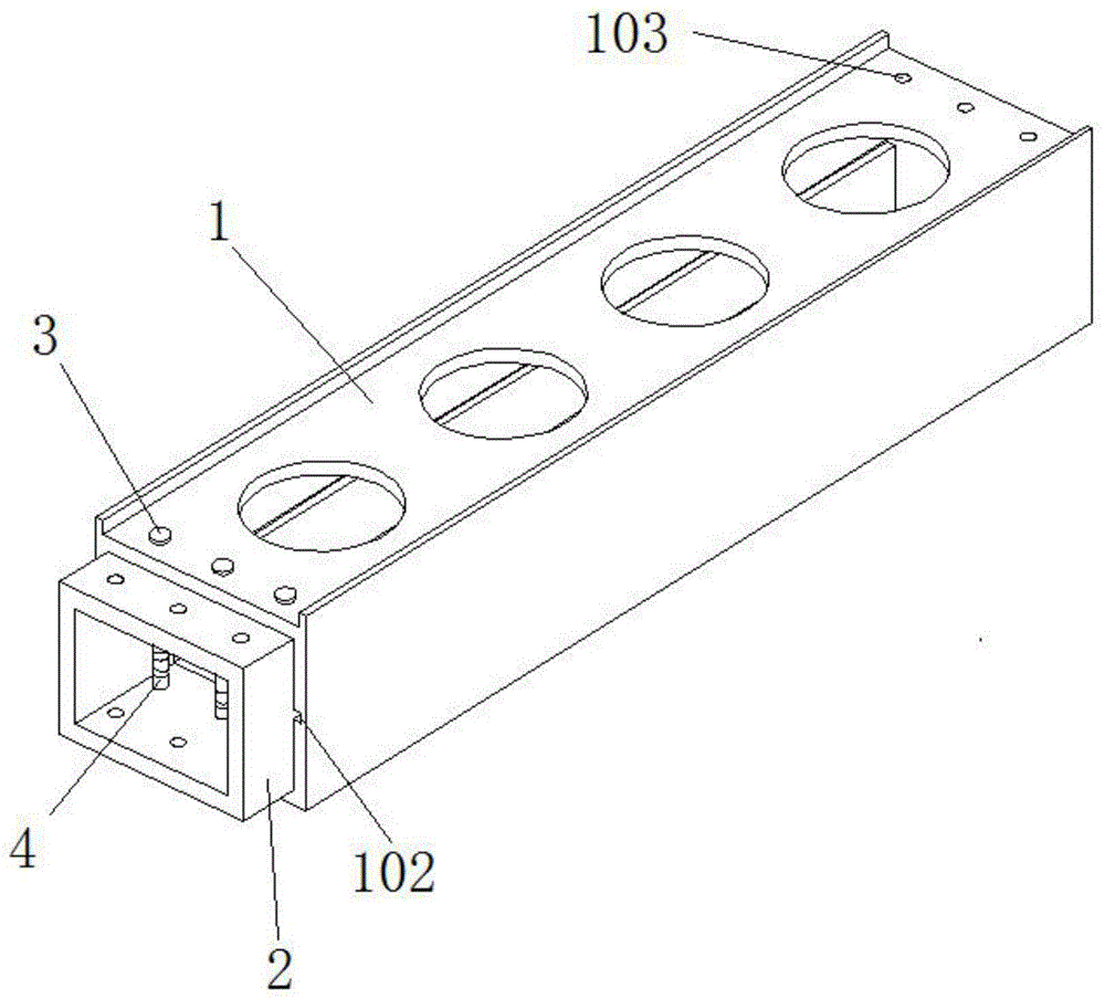 一种架桥机机臂联接结构的制作方法