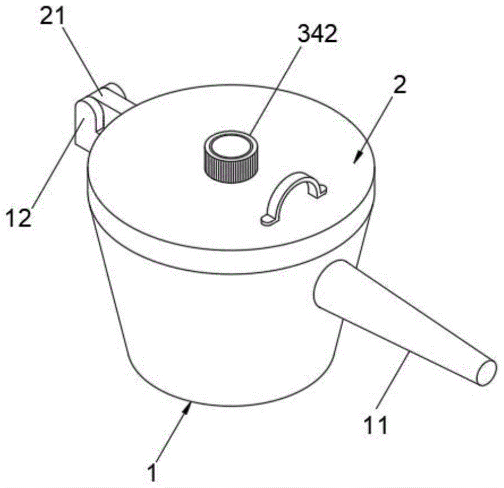 一种可防止水分蒸干的彝药煎壶的制作方法