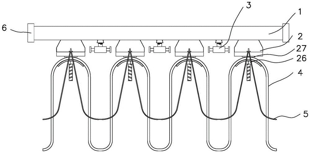 一种电缆滑车导轨装置的制作方法