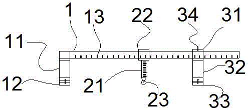 一种输电线路压接管弯曲度测量专用工具的制作方法