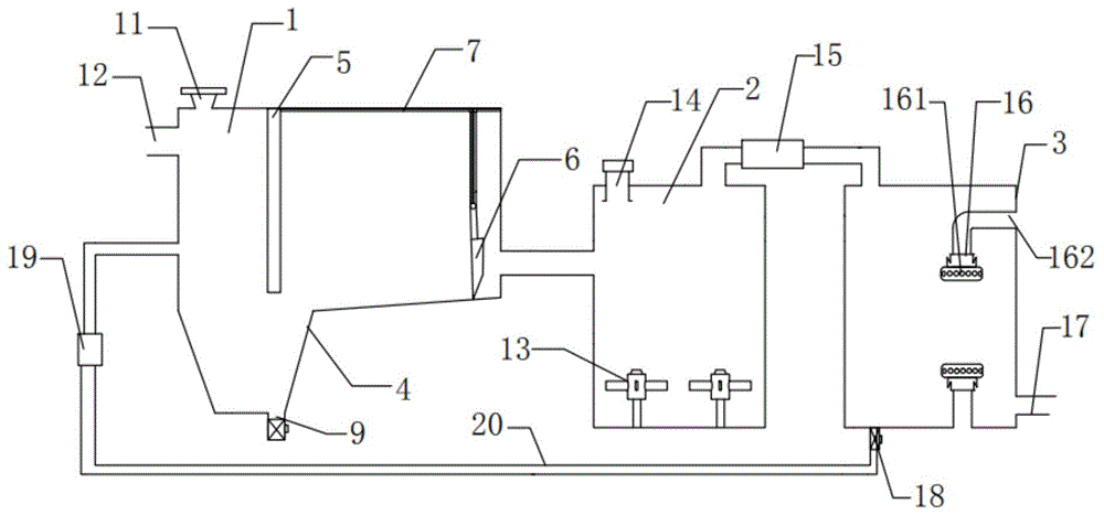 一种地埋式一体化水产养殖污水处理系统的制作方法