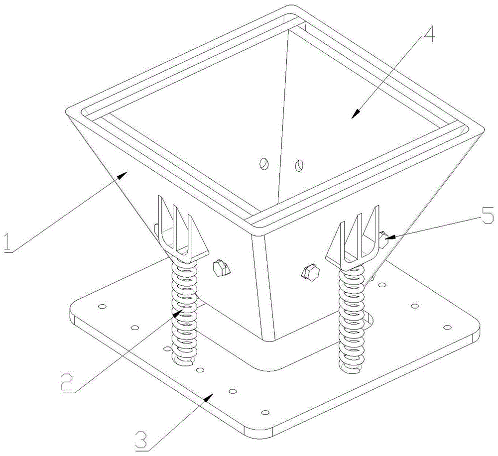 一种矿石入料用缓冲漏斗的制作方法