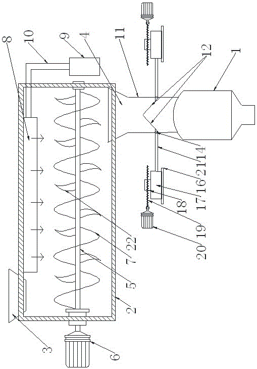 一种粉碎机上料装置的制作方法