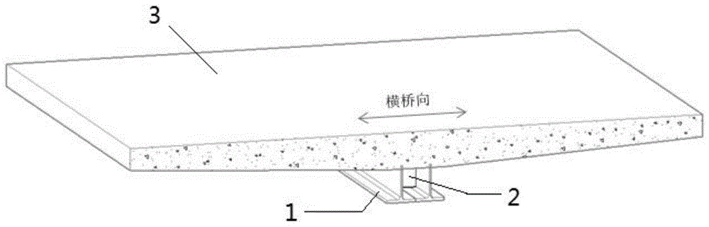 低高度槽型钢混组合梁的制作方法