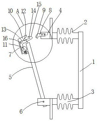 一种双限位的隔离开关的制作方法