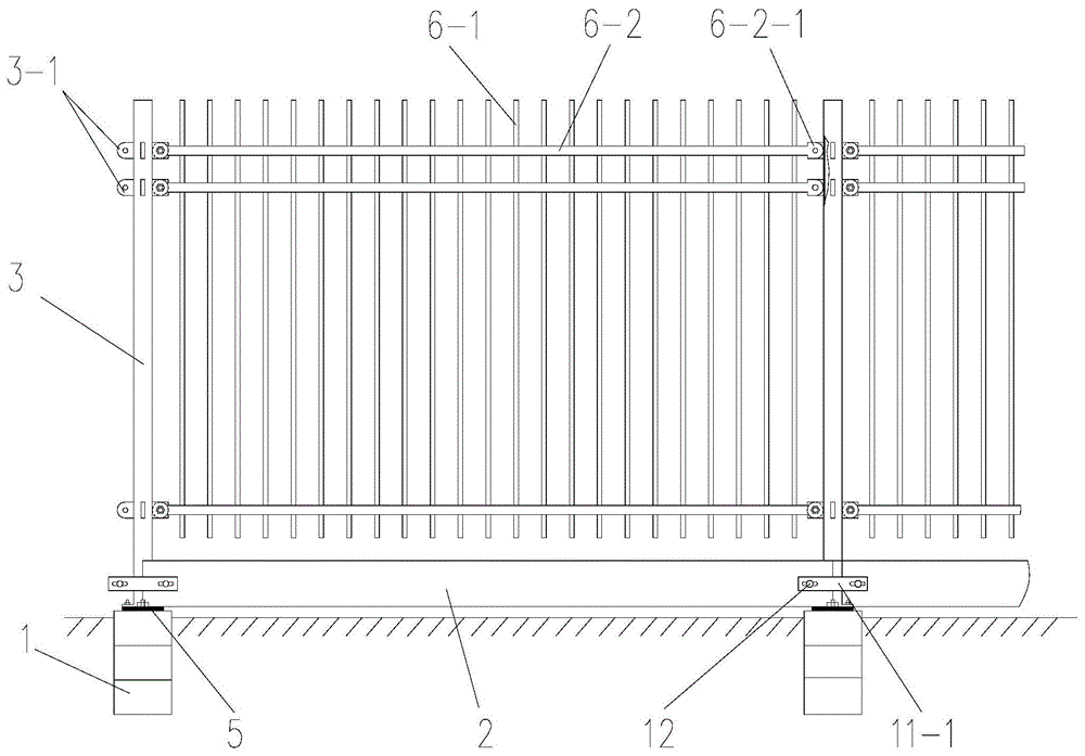 一种可周转临时围墙的制作方法