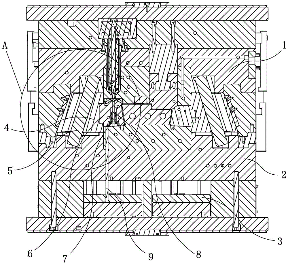 模内切浇口模具的制作方法