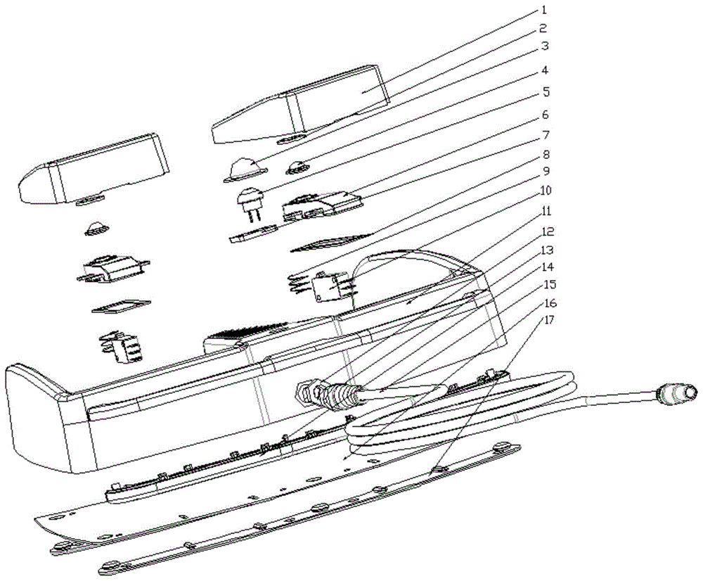 一种具有防护结构的脚踏开关的制作方法