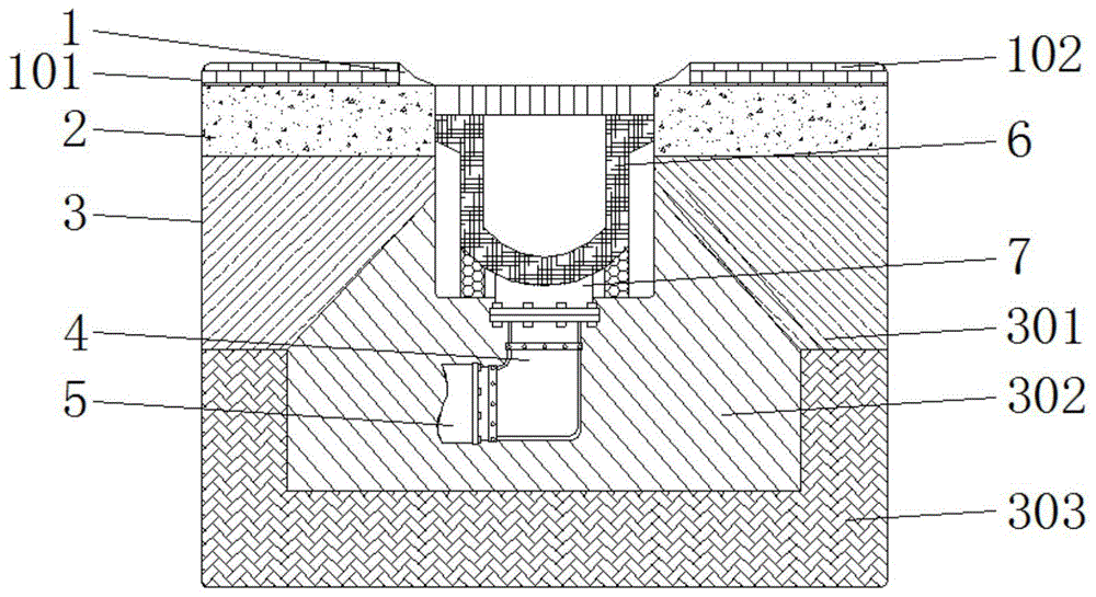 一种新型公路工程用排水槽结构的制作方法