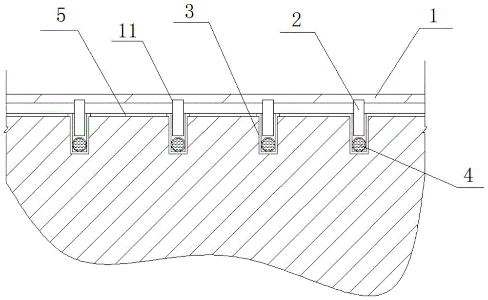 一种室内木地板连接结构的制作方法