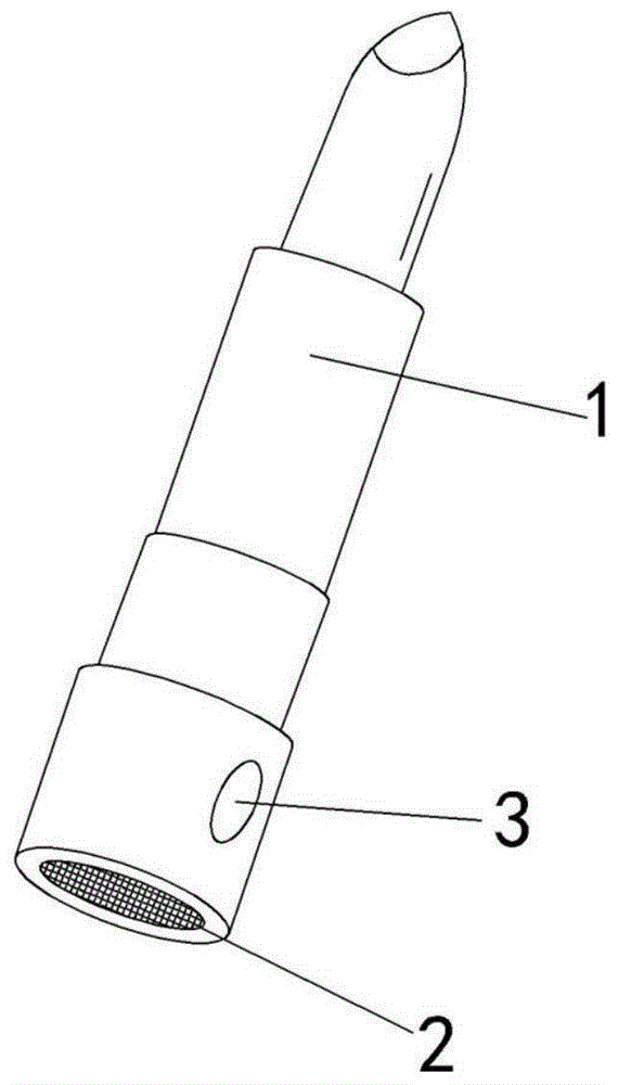背景技术:口红是一种常用生活用品,使人更具生气和活力,但是普通的