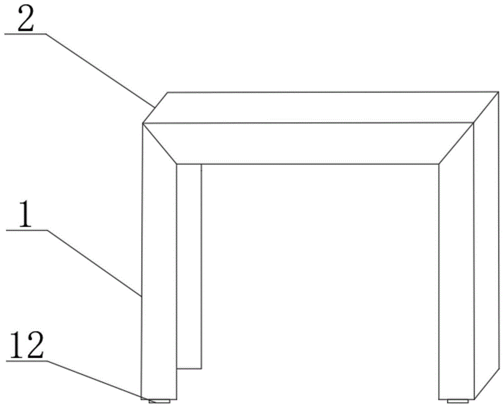 一种移门墙体包门套的制作方法