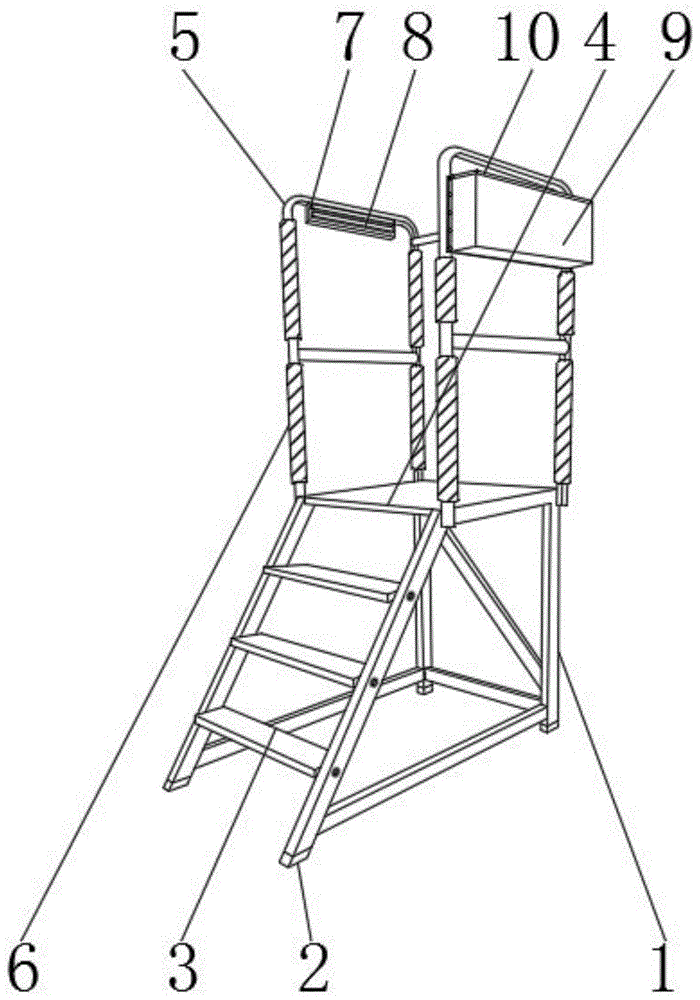 一种建筑用扶梯的制作方法