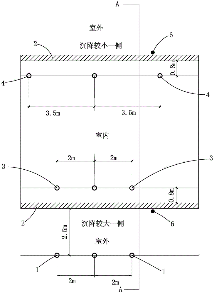 不均匀沉降房屋的纠偏方法与流程