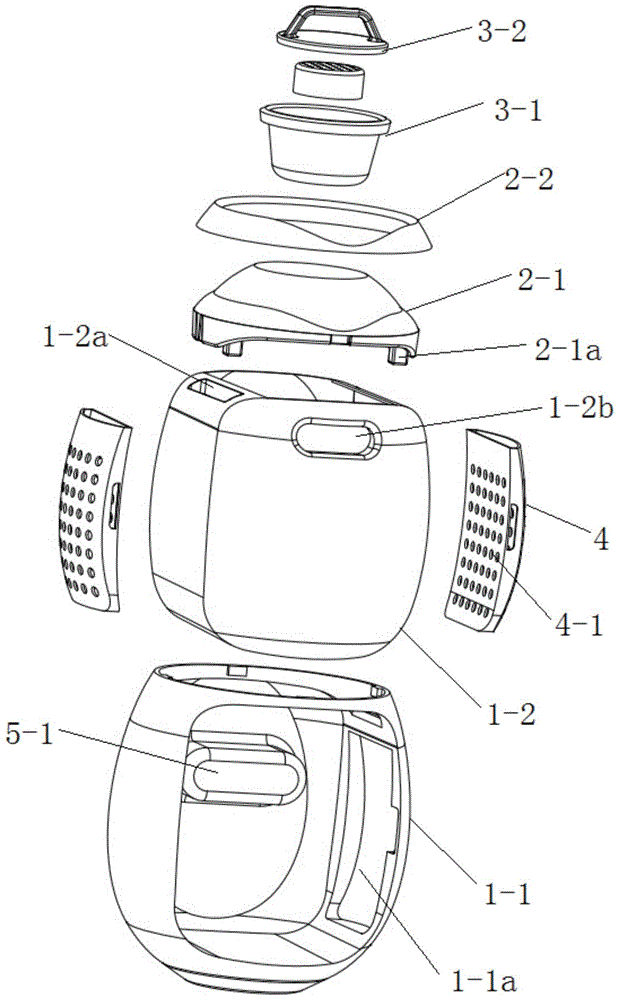 一种室内用垃圾桶的制作方法