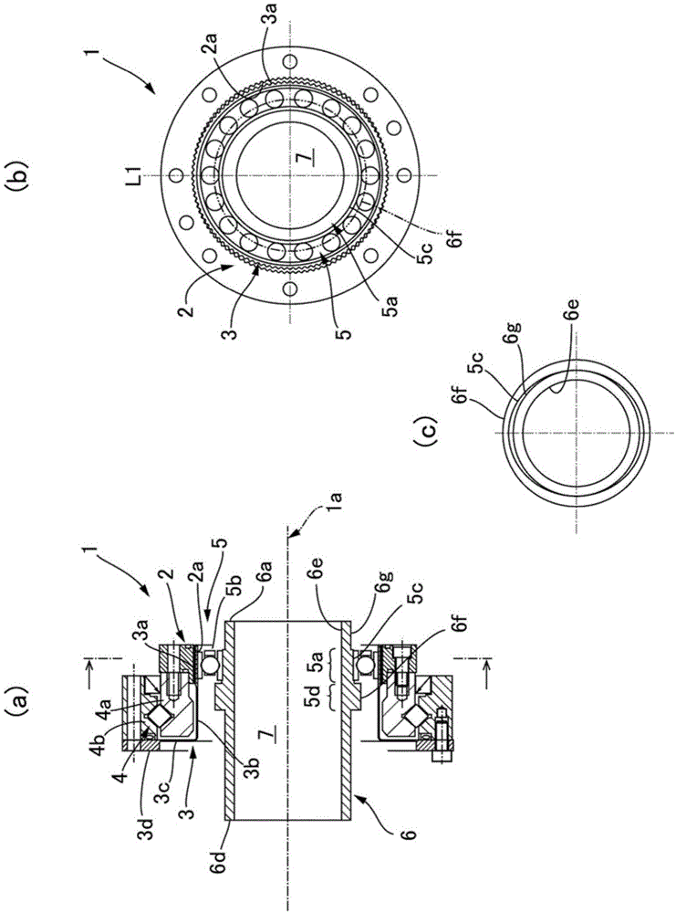 中空型波动齿轮装置的制作方法
