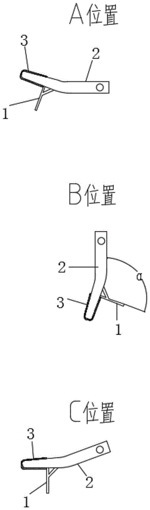 新型餐厨垃圾生物处理的自动翻料摊料清洗小车刮刀的制作方法