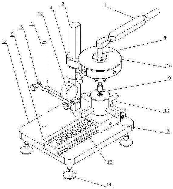旋具槽扳拧试验装置的制作方法