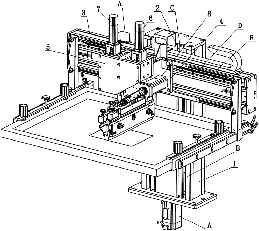 一种丝印机机头改良结构的制作方法