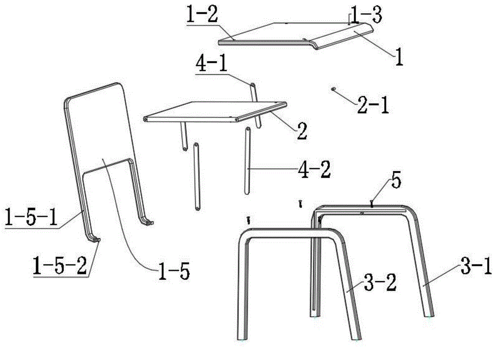 一种垫板椅的制作方法