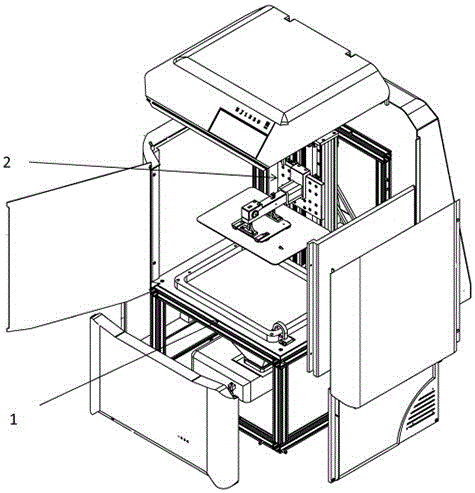 一种DLP-3D打印机的制作方法