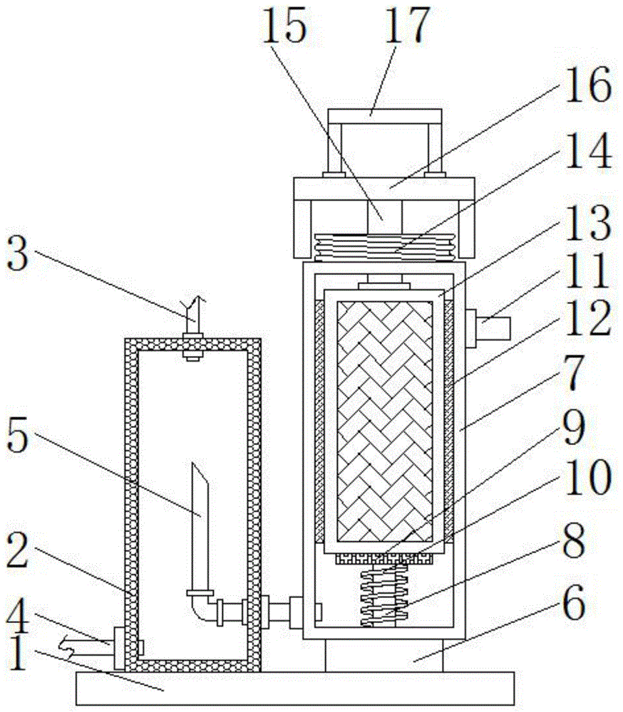 一种用于干式螺杆真空泵的过滤器的制作方法