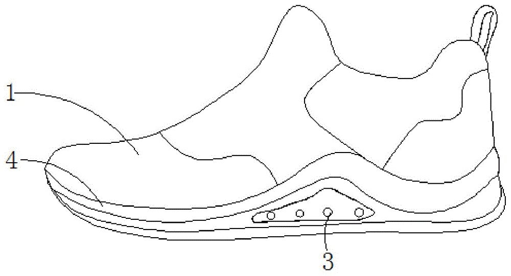 一种透气防水的鞋底的制作方法