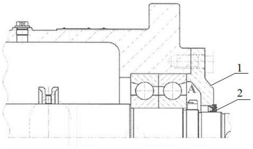 核电厂核级设备冷却水泵的油封结构的制作方法