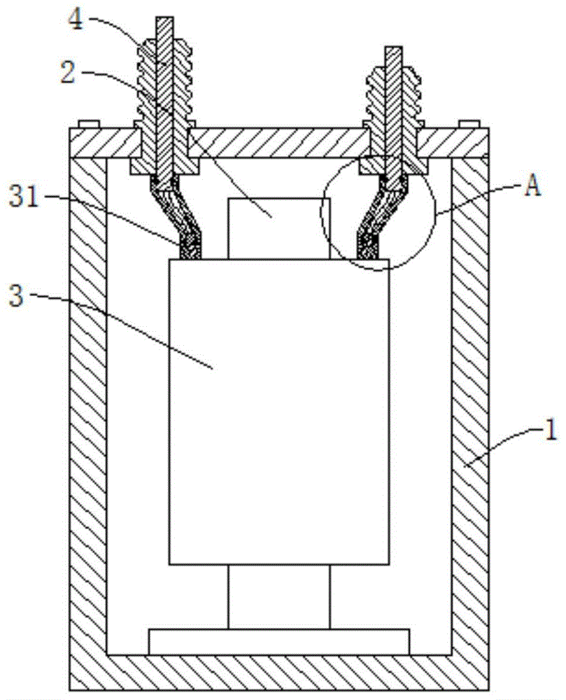 一种配电变压器高压线圈端部绝缘结构的制作方法