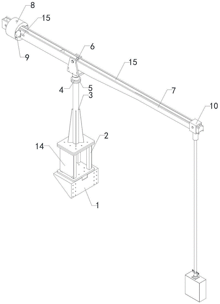 跷板式数控龙门铣床悬臂结构的制作方法