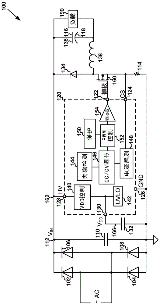 用于减少电源变换器的电源损耗的系统和方法与流程