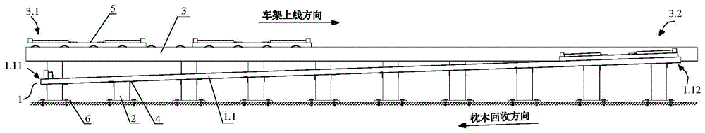 商用车车架上线枕木回收机构的制作方法