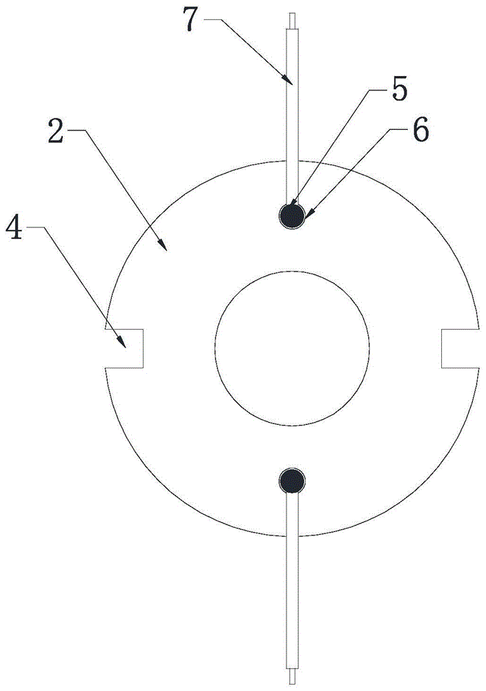 一种DC电压电子加热设备用圆环加热片的制作方法
