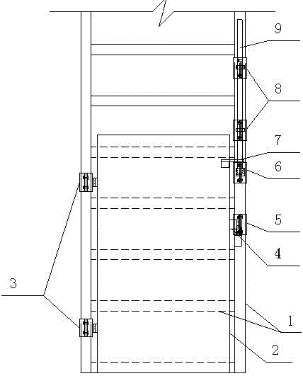 爬梯安全门的制作方法